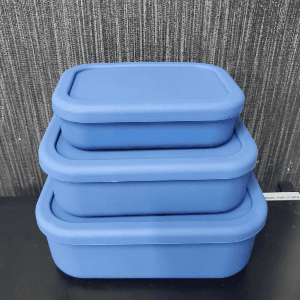 Leak-Proof and Food-Grade Silicone Lunch Box Set