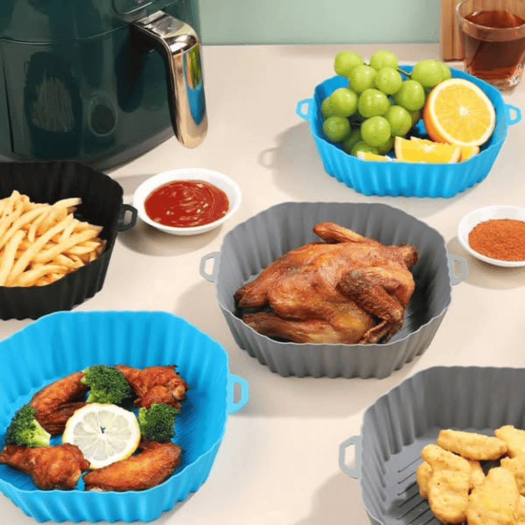 Square Silicone Air Fryer Liners