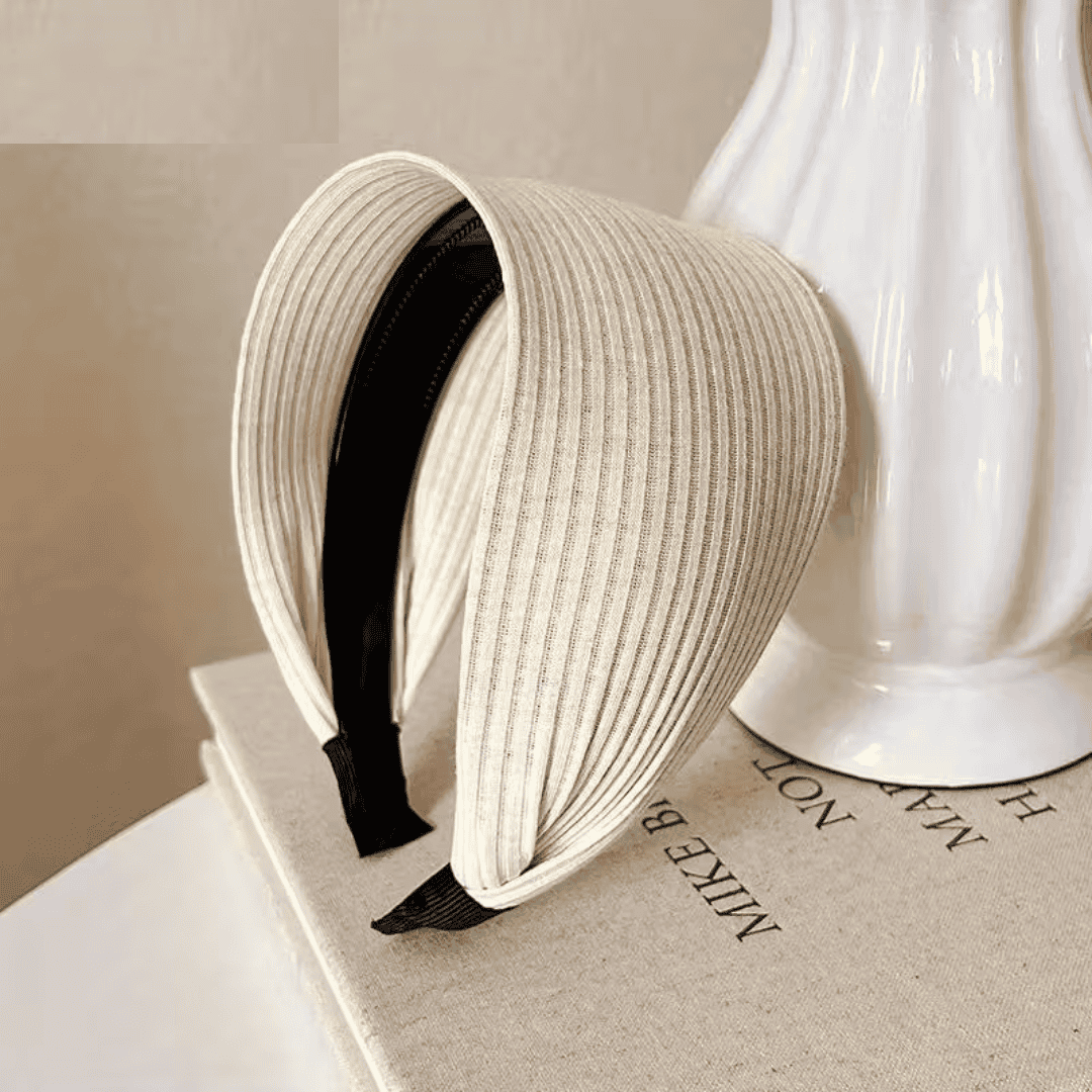 Anti-Slip Ribbed Elastic Hairband