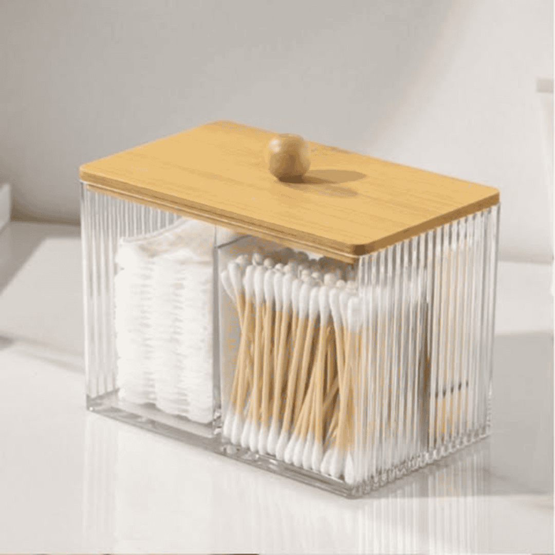 3 Compartment Acrylic Makeup Organizer