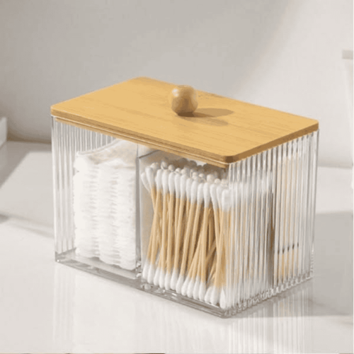 3 Compartment Acrylic Makeup Organizer