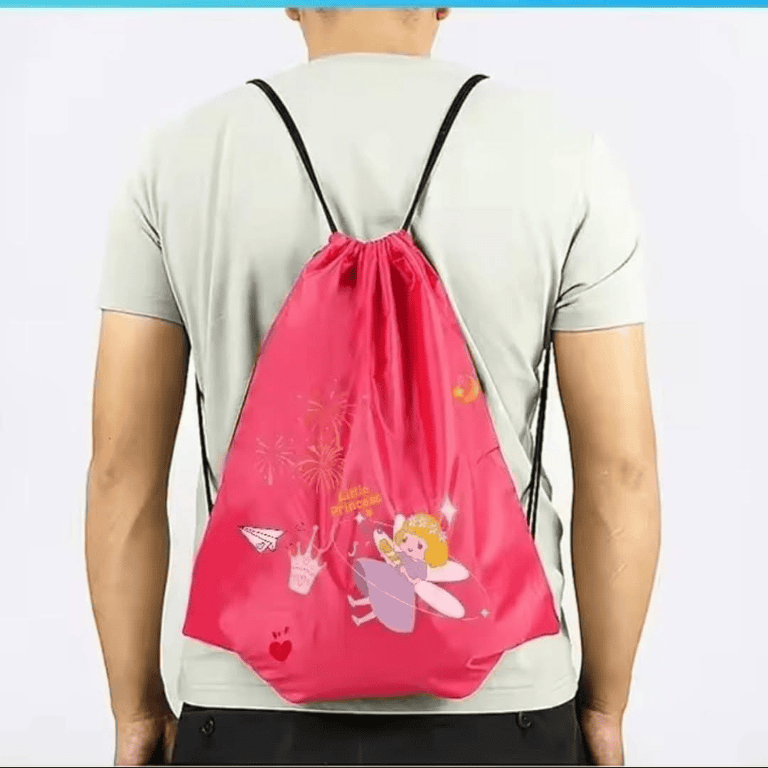 Themed Drawstring Swimming Bag
