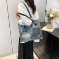 Geometry Pattern Solid Colour Underarm Shoulder Bags
