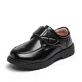 Boys Black Oxford Leather School Shoes