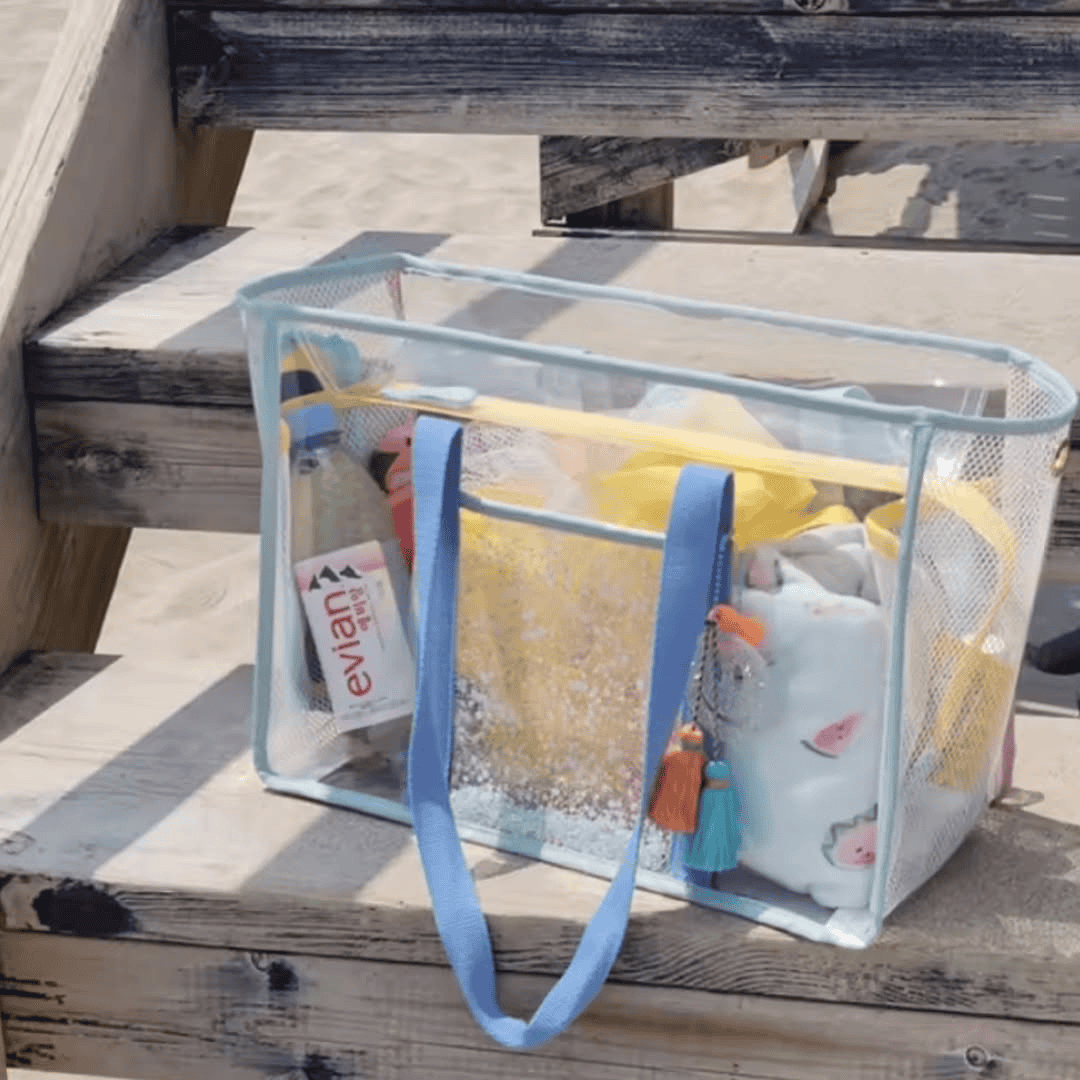 Tote Beach / Swimming Bag with Zip