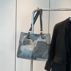 Geometry Pattern Solid Colour Underarm Shoulder Bags