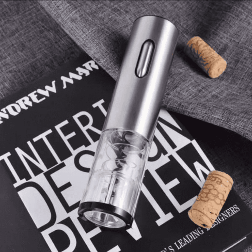 Electric Wine Bottle Opener with Foil Cutter