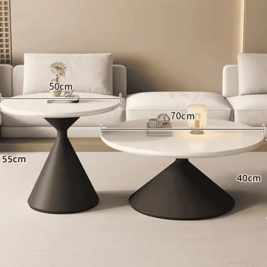 2-in-1 Nesting Table/Stools Set