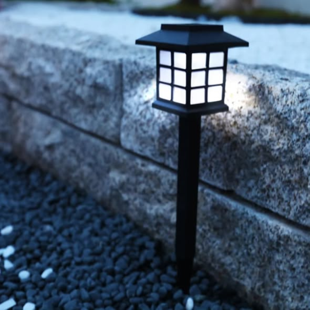 6Pcs Waterproof Decorative Lawn Lamp