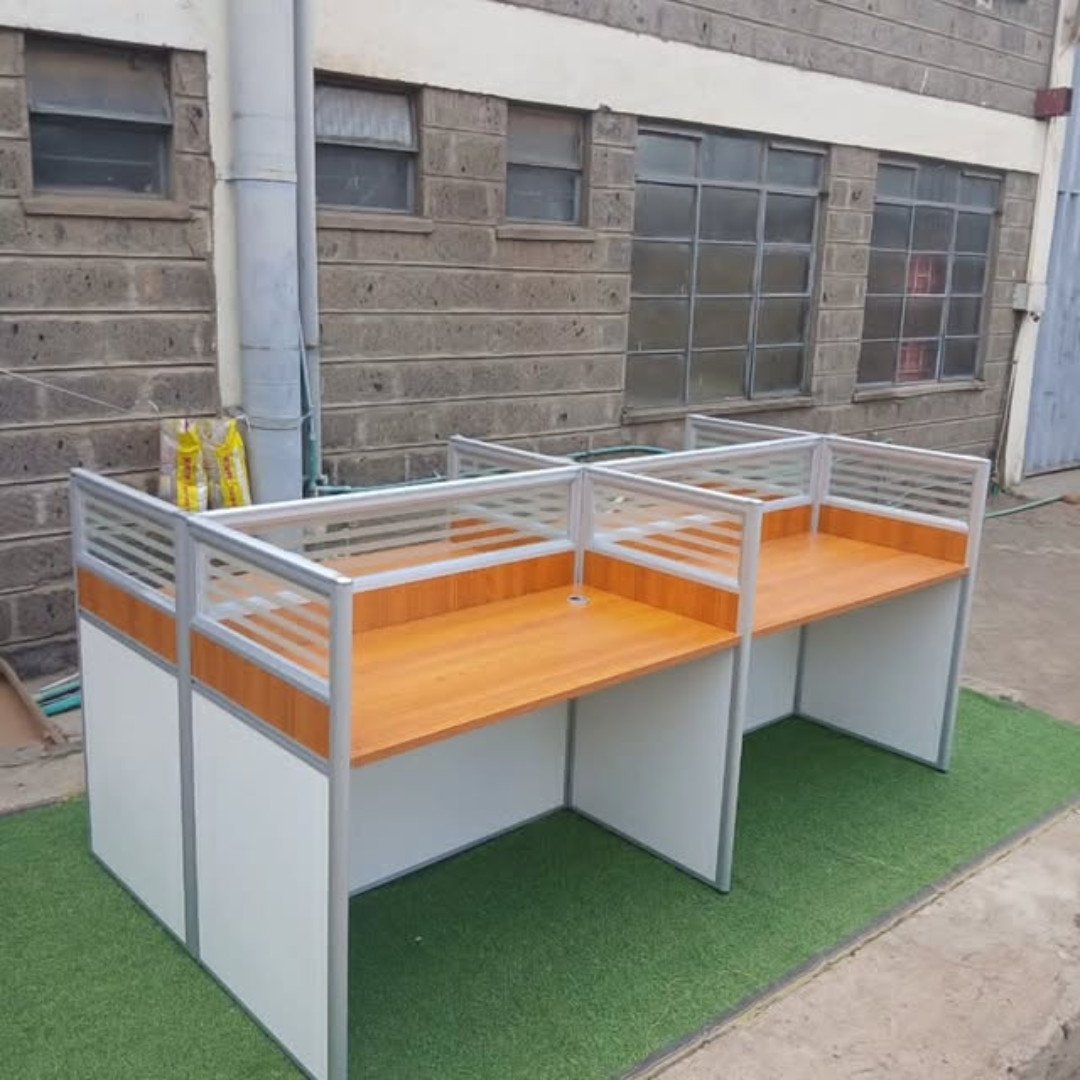 4 Way Office Workstation Desk