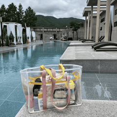 Tote Beach / Swimming Bag with Zip
