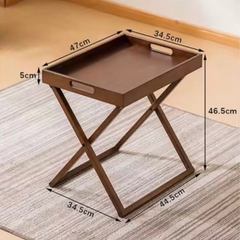 Foldable Wooden Side Table