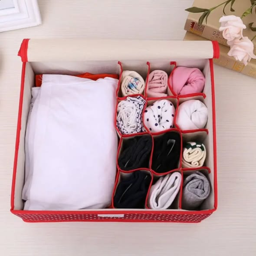 13 Grid Undergarment Organizer