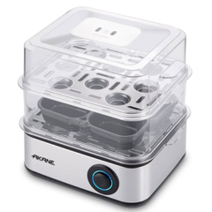 Large Capacity 2 tier electric egg cooker