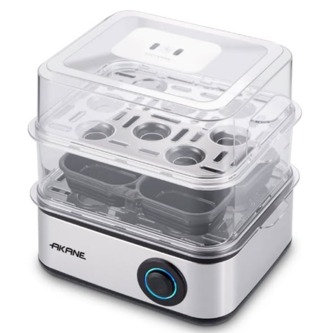 Large Capacity 2 tier electric egg cooker