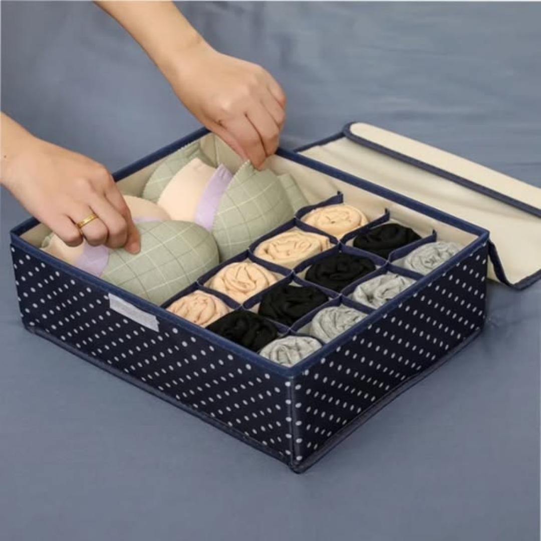 13 Grid Undergarment Organizer