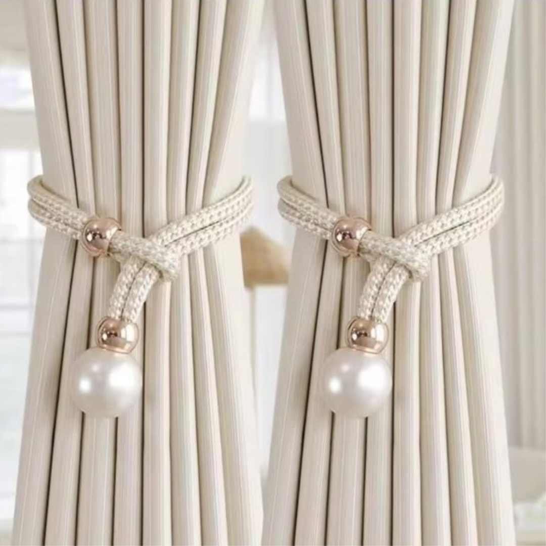 Pearl Curtain Tiebacks
