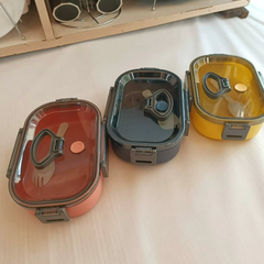 Microwaveable Snack Box with Spoon