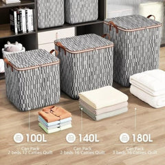 Large Capacity Quilt Duvet Closet Organizer