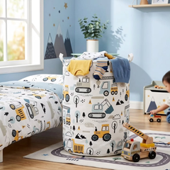 Foldable waterproof laundry basket / toy basket