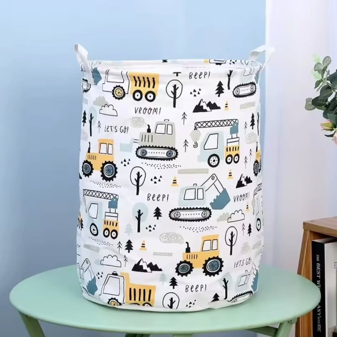 Foldable waterproof laundry basket / toy basket