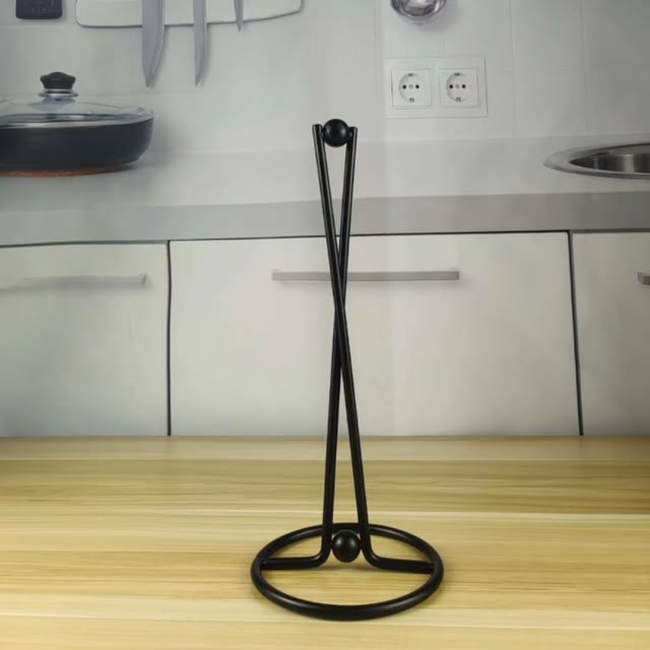 Vertical Iron Paper Towel Holder