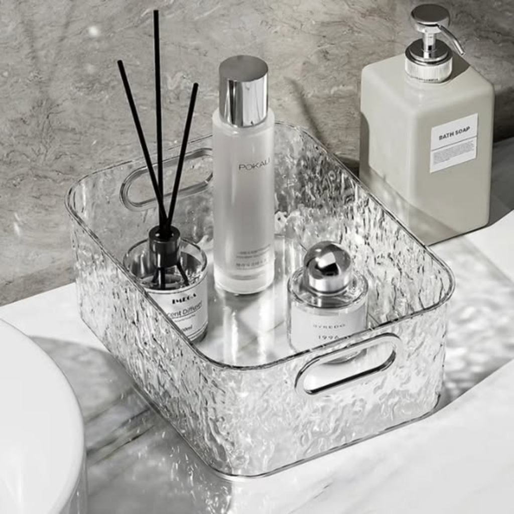 Multi-Purpose Transparent Cosmetic Organizer