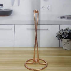 Vertical Iron Paper Towel Holder