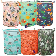 Foldable waterproof laundry basket / toy basket