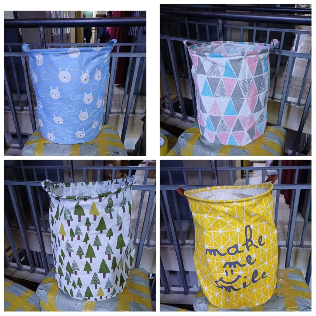 Foldable waterproof laundry basket / toy basket