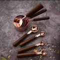 8pcs stainless steel Measuring Scooping spoons