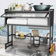 Over the Sink Double Dish Rack