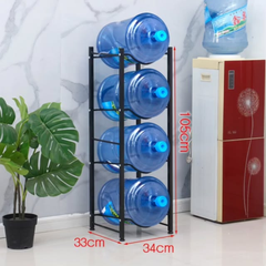 4-Layer Water Bottle Storage Rack
