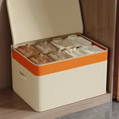 Canvas Quilt and Clothing Storage Organizer