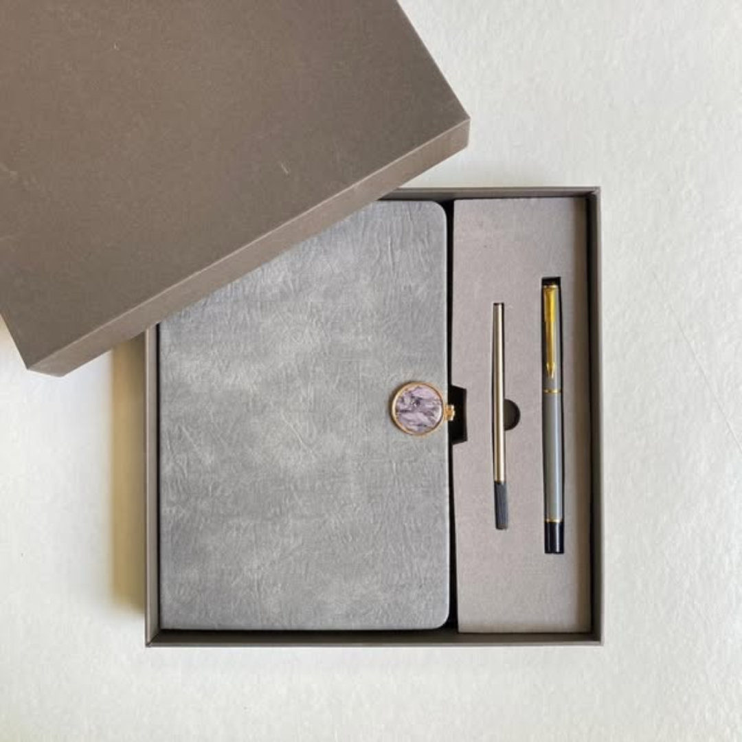 3 in 1 A5 Executive Notebook Pen Gift Set