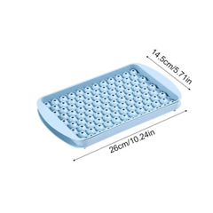 104 grid mini round ice cube tray mold with lid