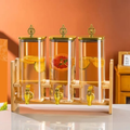 2.2L glacier berry 3pc juice/drink dispenser