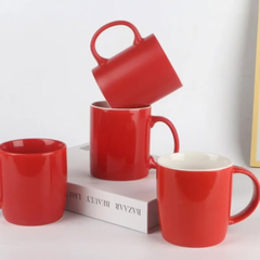 6pcs Porcelain Mugs Set