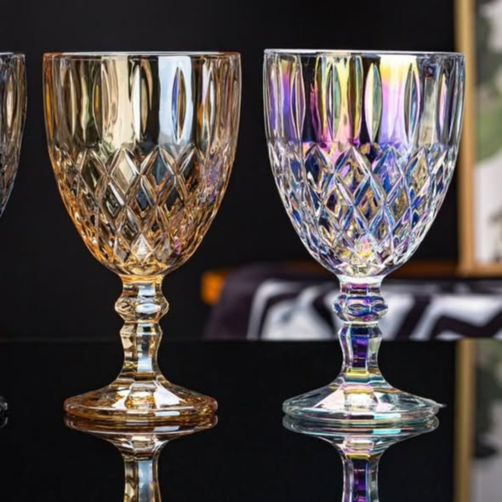 Vintage Wine Glasses