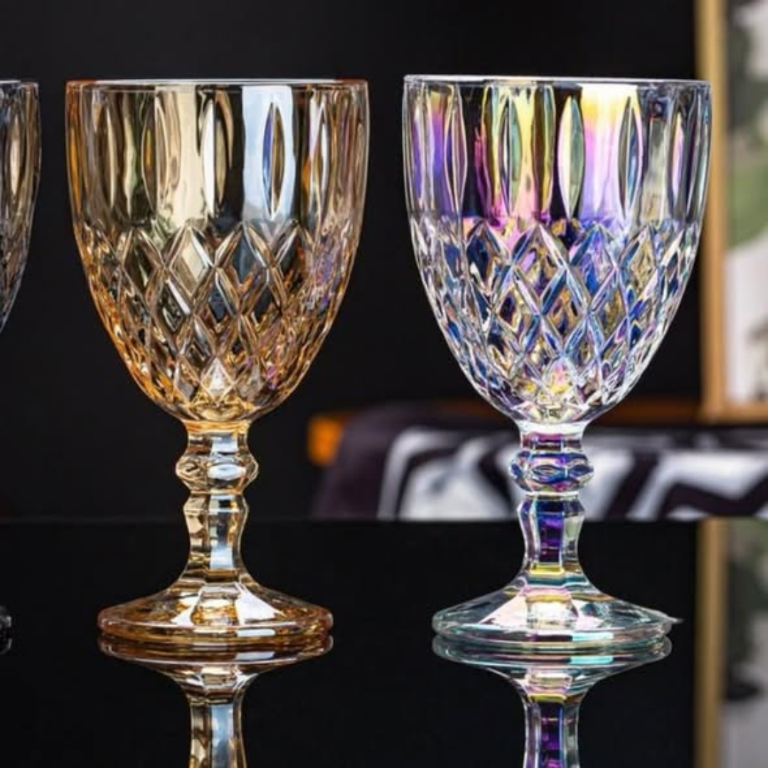 Vintage Wine Glasses