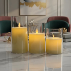3pcs Set LED Candles