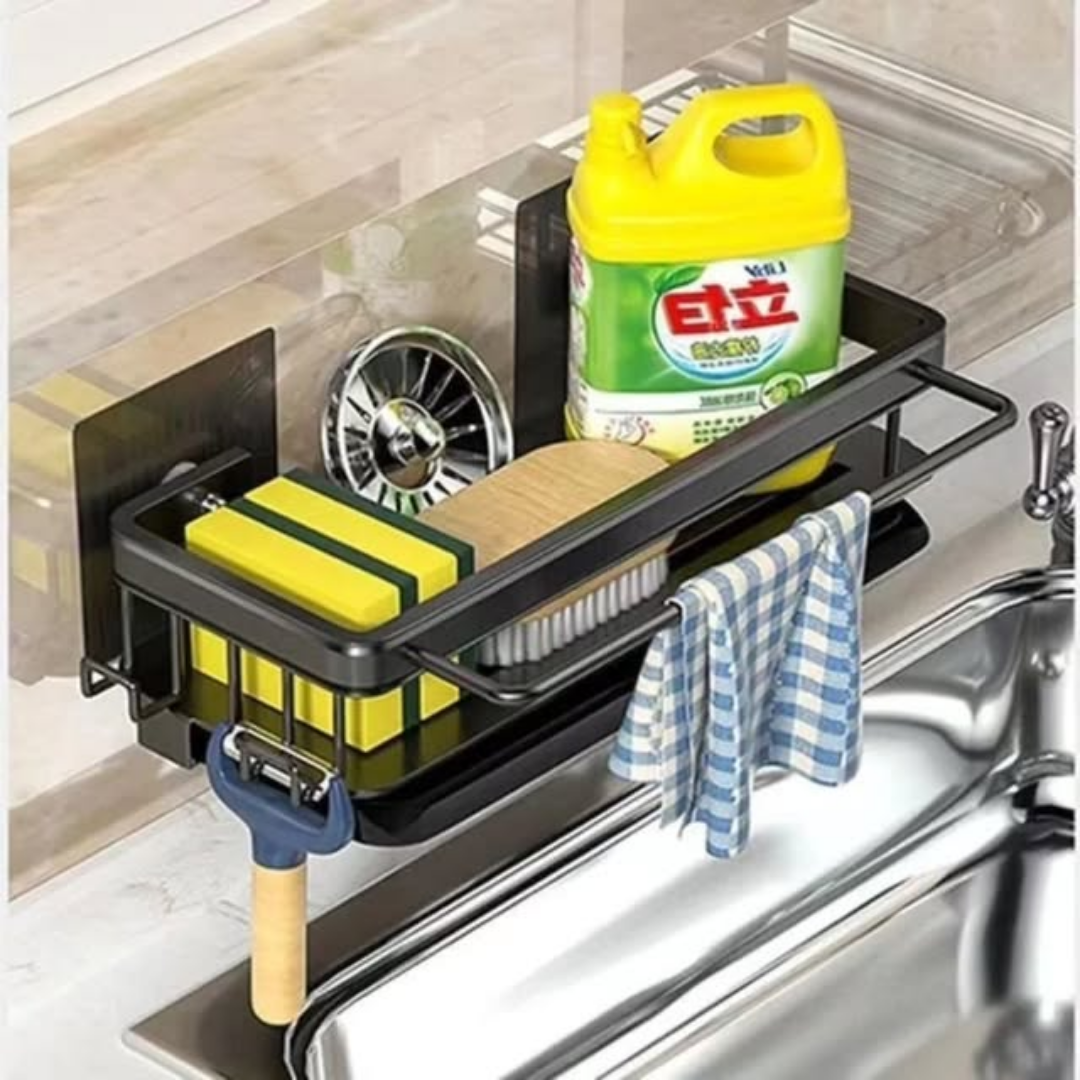 Faucet Drain Rack Kitchen Sink Organizer