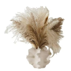 Decorative irregular shaped ceramic vase