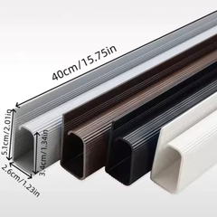 PVC Under-Desk Cable Management Tray