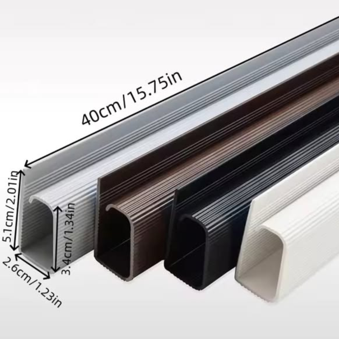 PVC Under-Desk Cable Management Tray