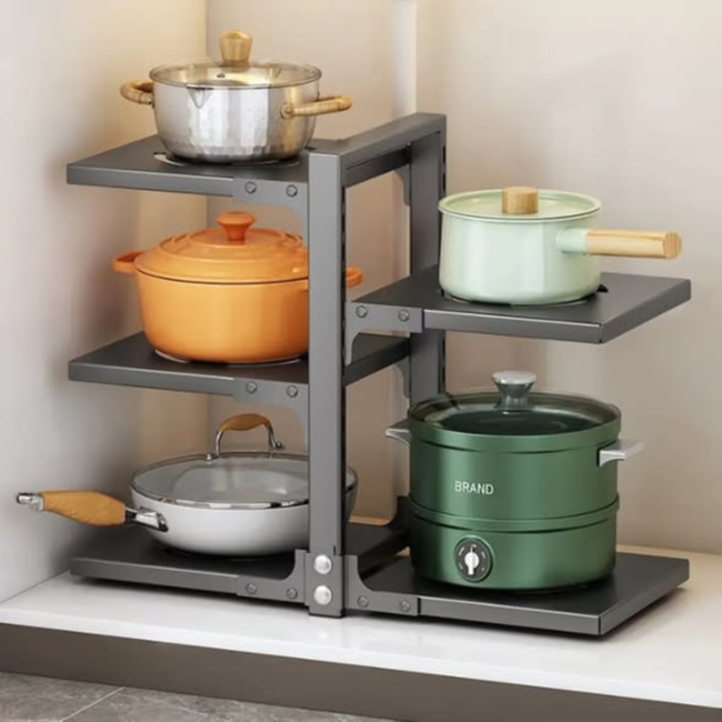 Multi-Layer Pot Storage Rack