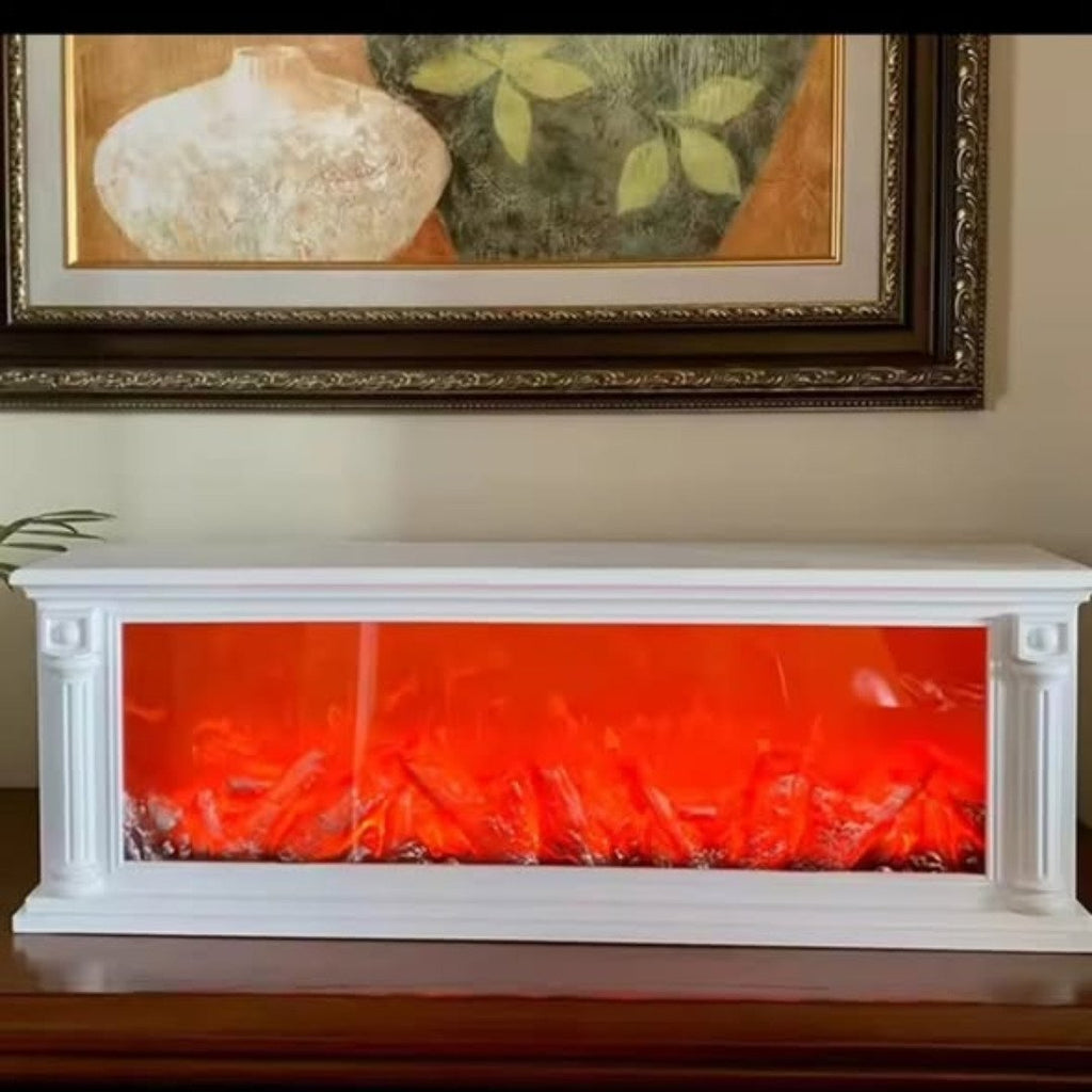 LED Modern Electric Simulated Fireplaces