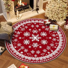 Christmas Circular Carpet