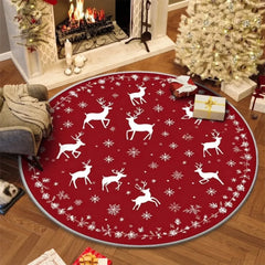 Christmas Circular Carpet