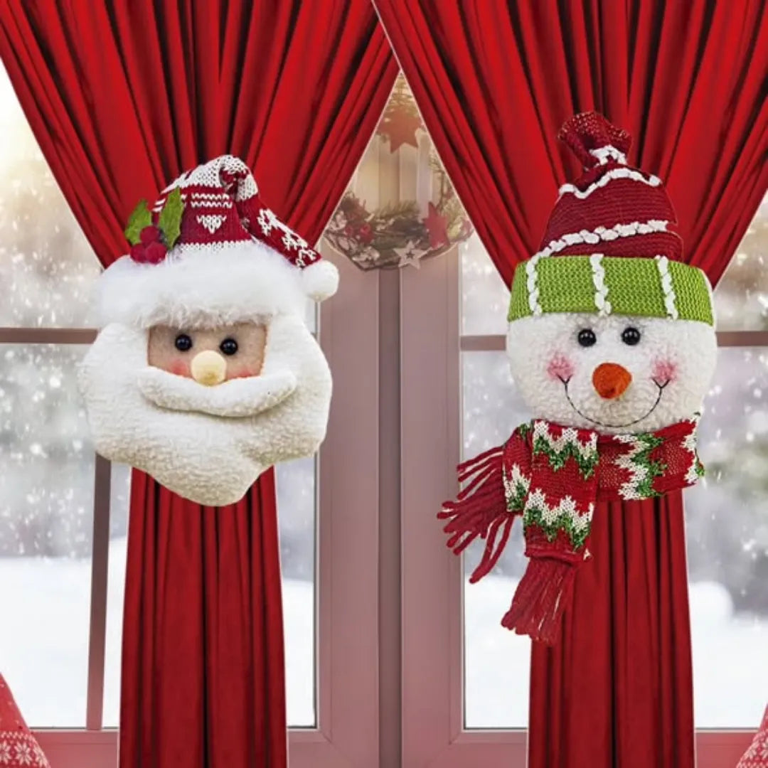 Christmas Curtain Buckle